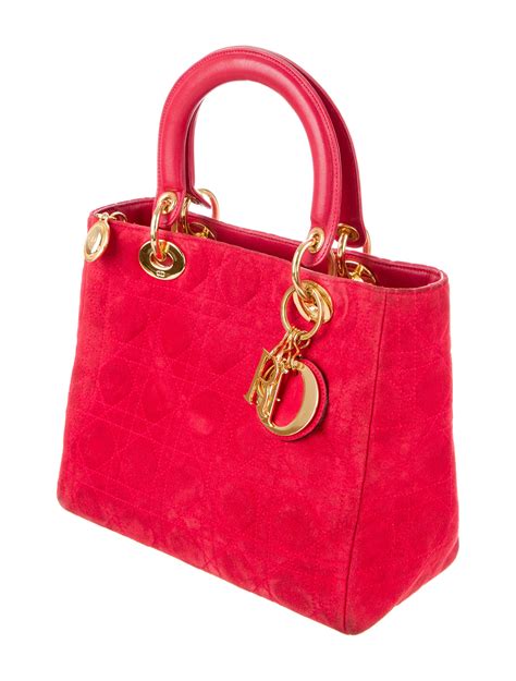 lady dior suede|Lady Dior bag.